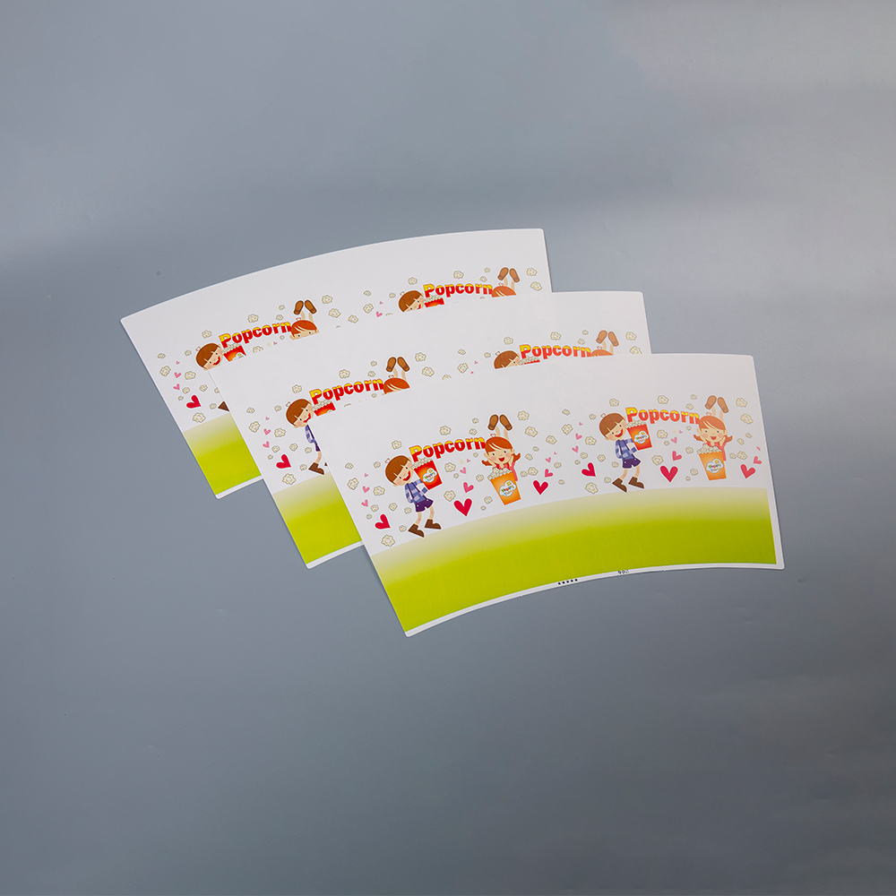 Double PE coated paper calicem fan