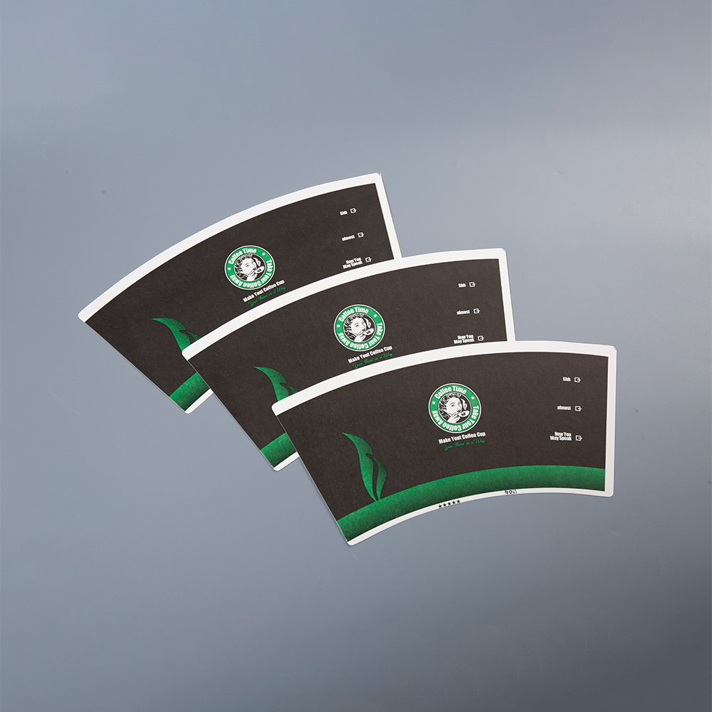 Double PE coated paper calicem fan