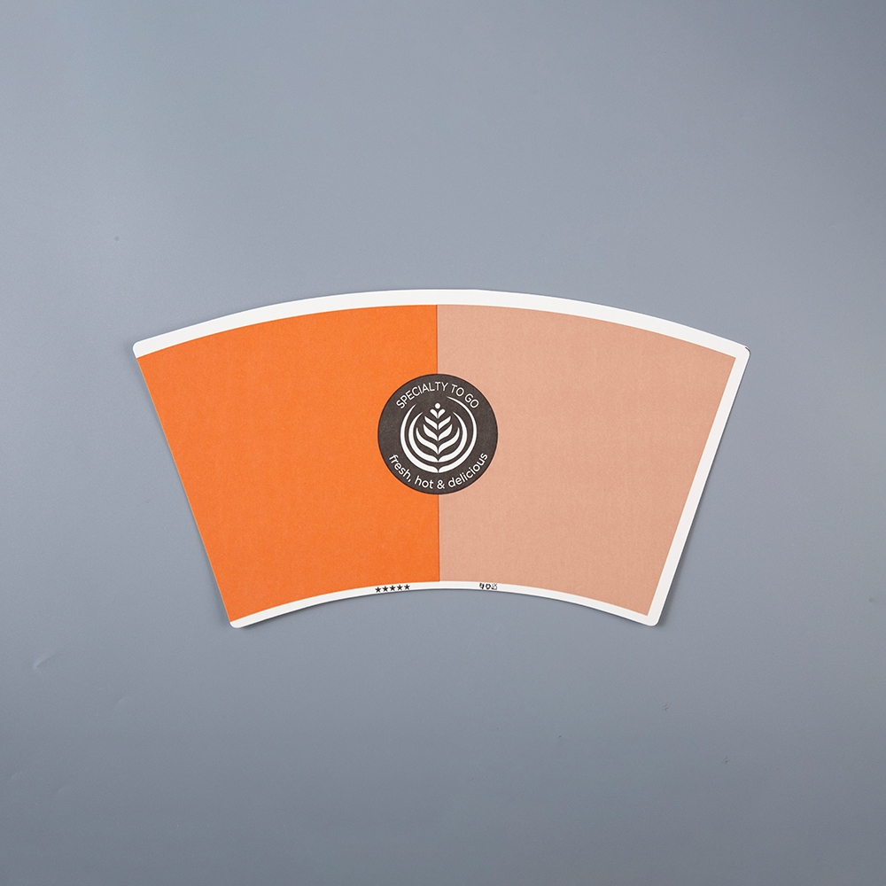 Double PE coated paper calicem fan