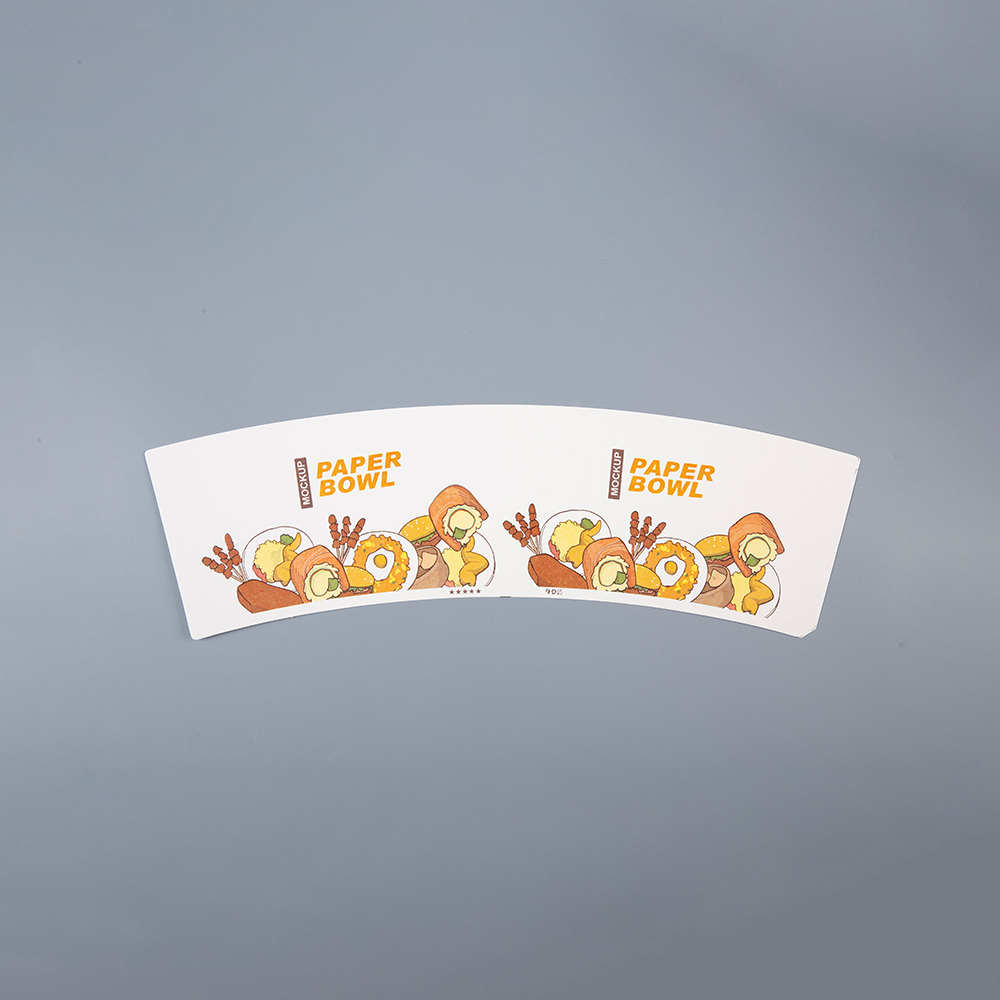 Double PE coated paper calicem fan